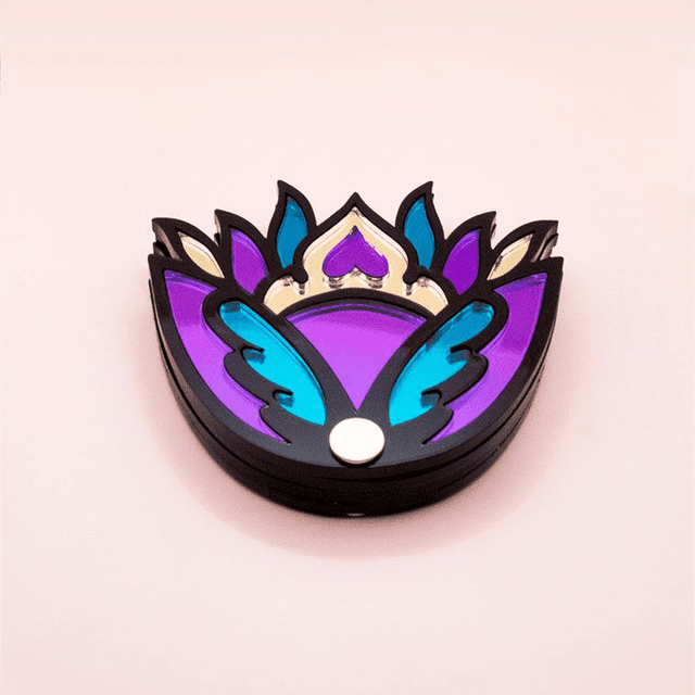 Miroir Flower Power
