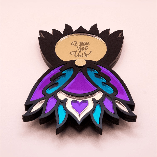 Miroir Flower Power